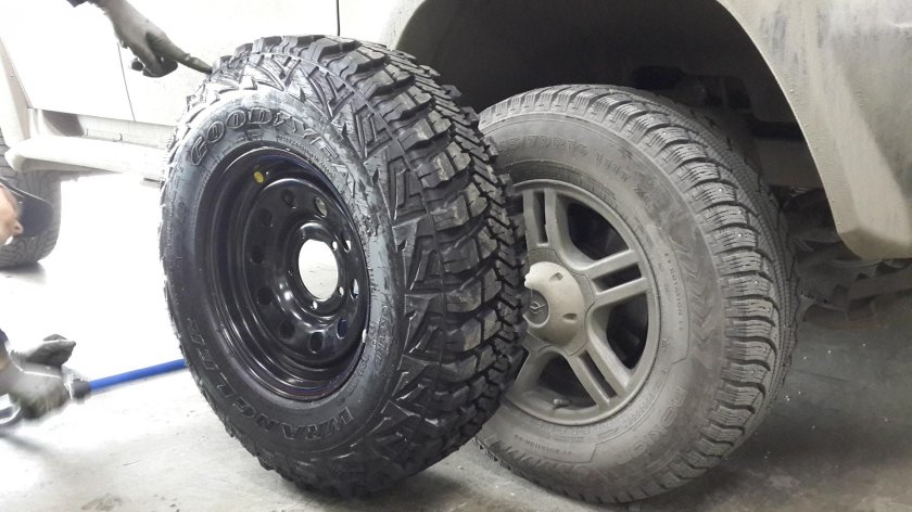 Резина УАЗ Патриот 16