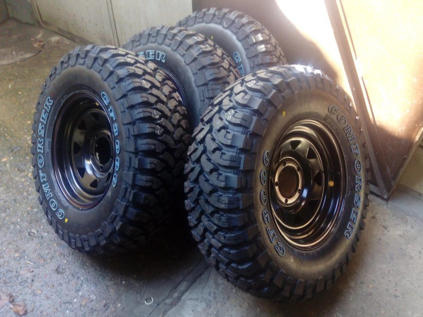 Грязевые колеса УАЗ r16