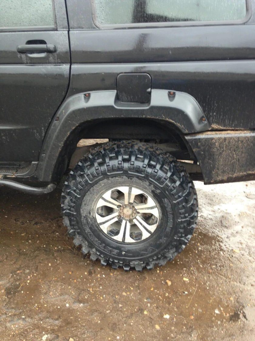 Резина Нортек 540 на УАЗ