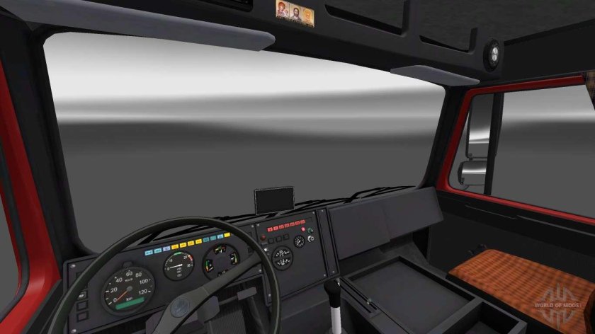 МАЗ салон кабины 6422