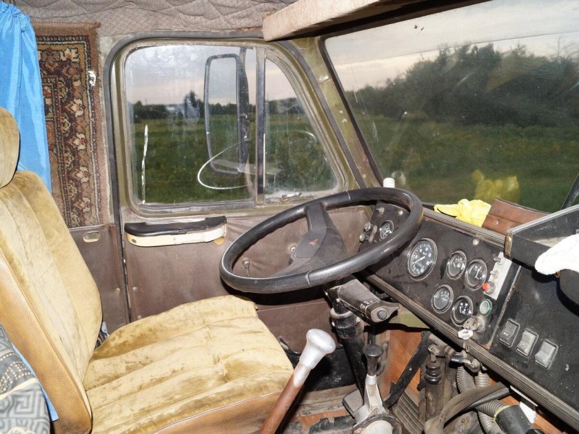 МАЗ-500 кабина спальник