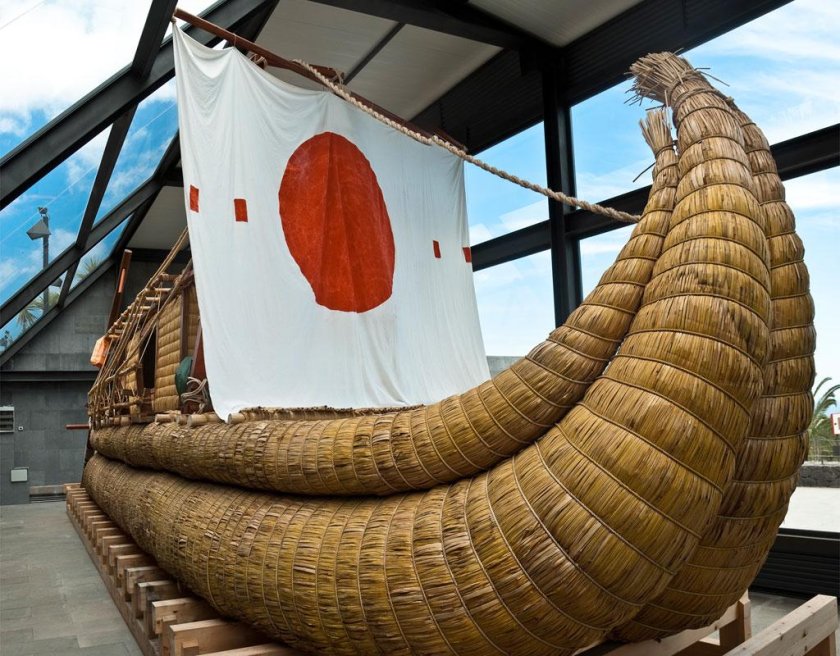 Тур Хейердал лодка Тигрис