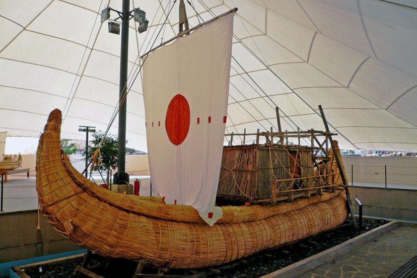 Папирусная лодка тура Хейердала