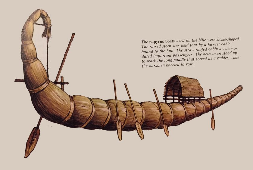 Лодка из папируса тура Хейердала