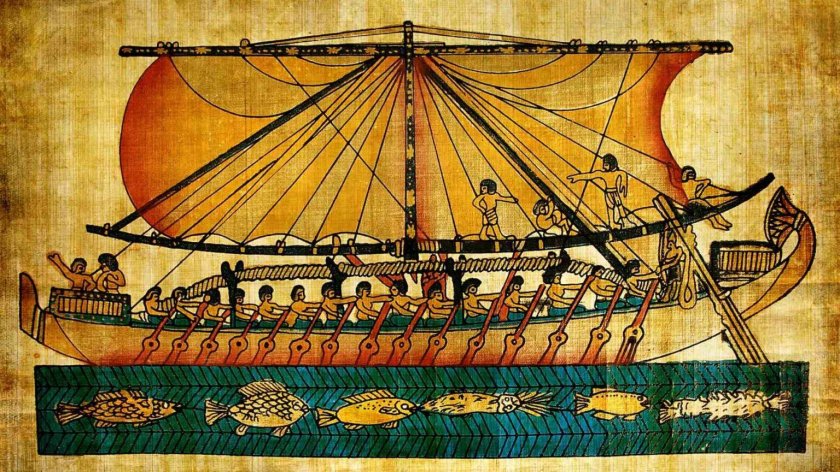 Египетские папирусные корабли