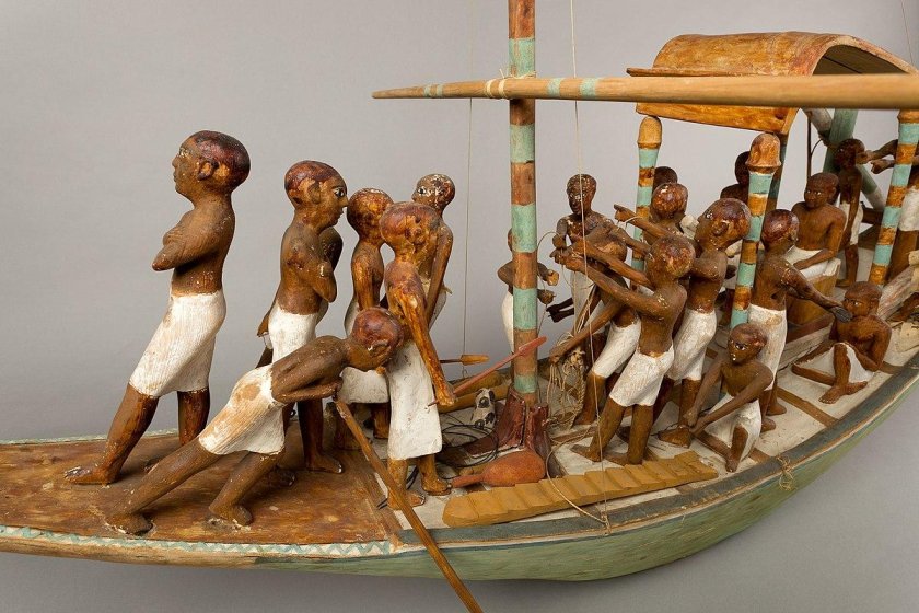 Лодки древнего Египта