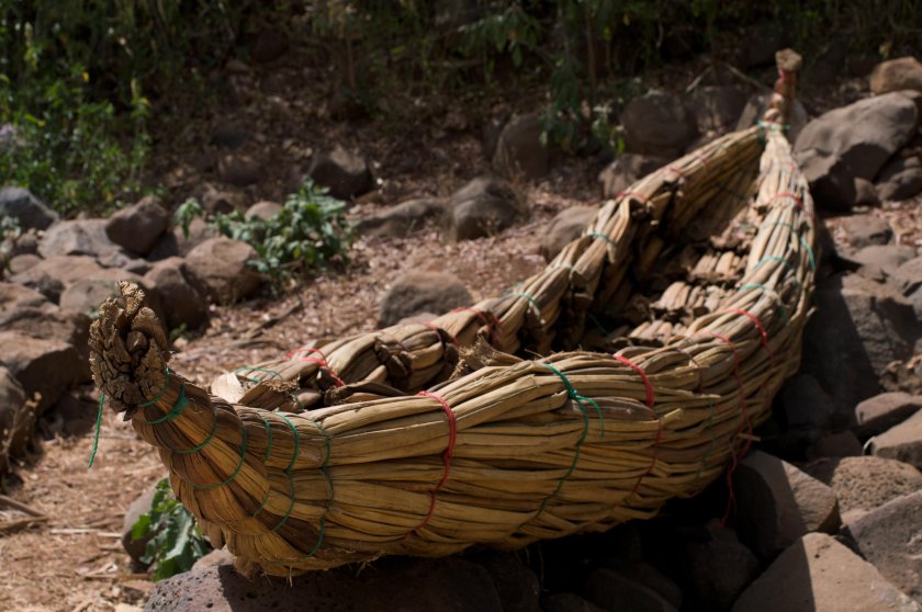 Лодка из папируса