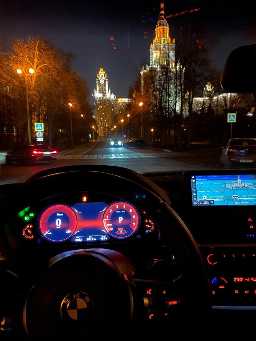 Панель машины