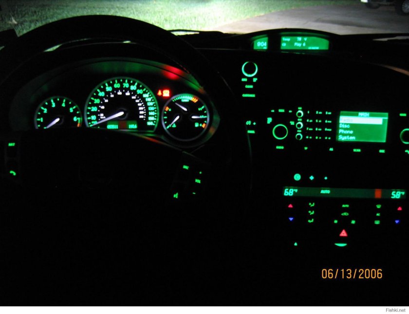 Сааб 9-3 панель