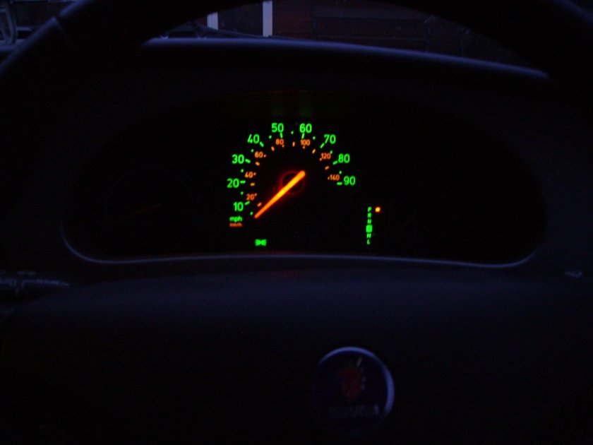 Saab 9-5 Night Panel