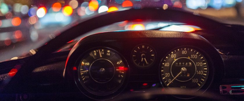 Спидометр машины