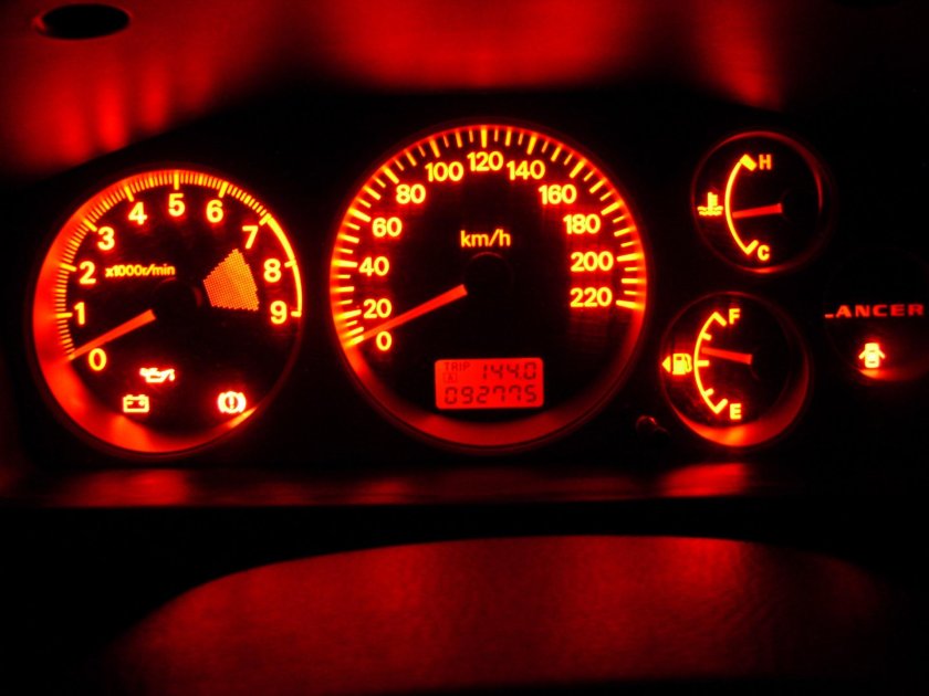 Подсветка приборов Лансер 9