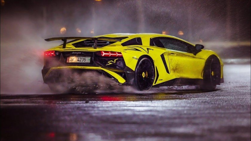 Дрифт Ламборгини
