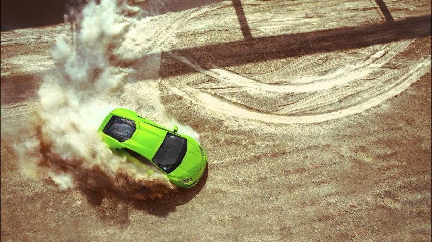 Lamborghini дрифт