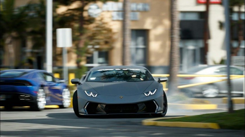 Ламборджини авентадор дрифт