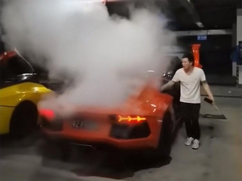 Ламборджини на газу