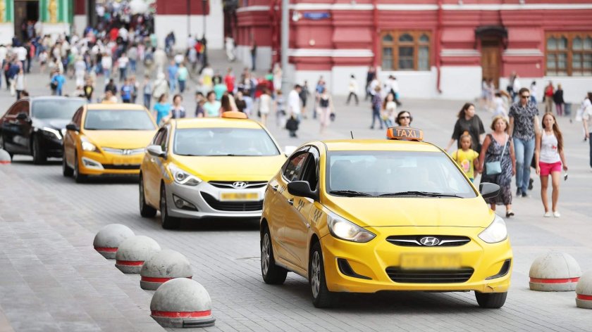 Съемки такси