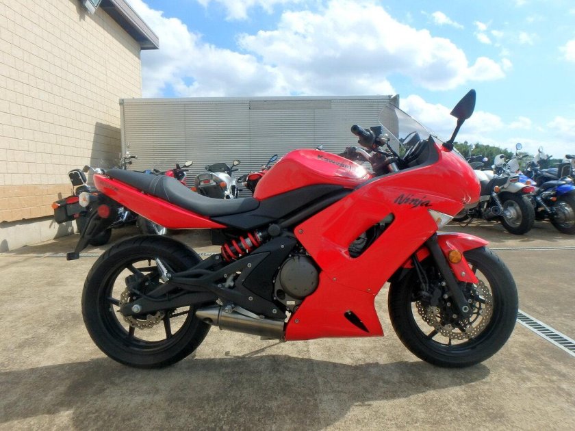 Кавасаки ниндзя 650 красный