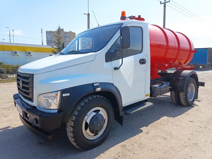 Газон с прицепом