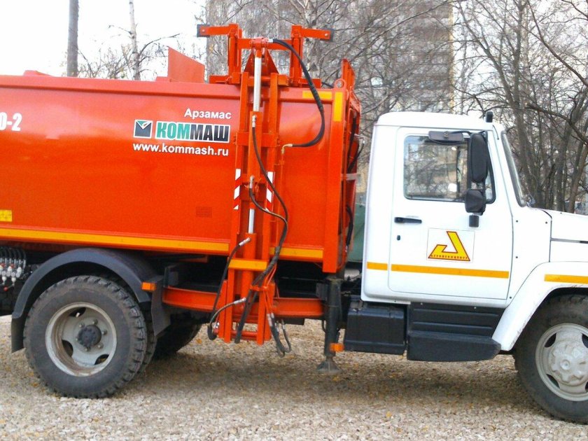 ГАЗ 3309 ко 440 мусоровоз