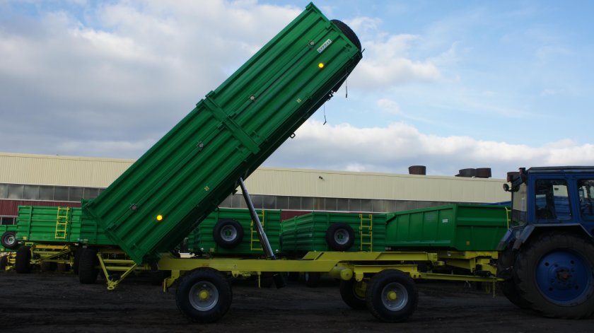 Полуприцеп тракторный самосвальный ППТС-5