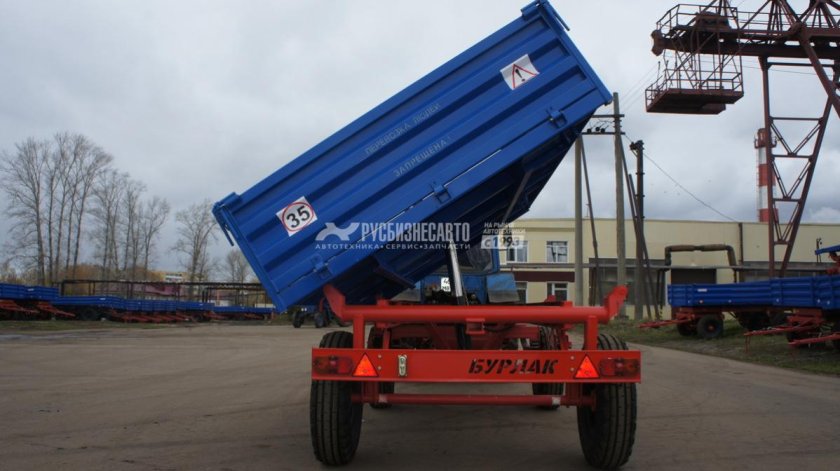 Прицеп тракторный самосвальный 2 ПТС-4.5
