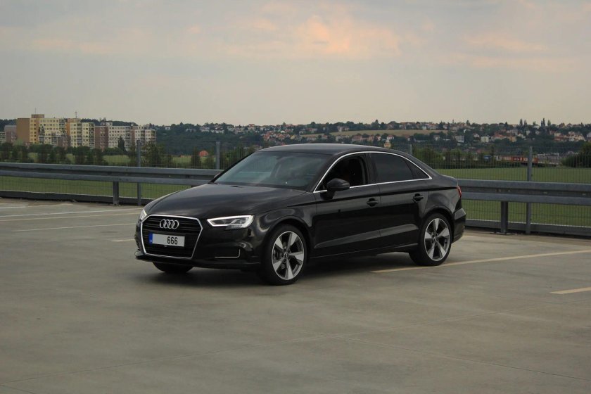 Audi a3 черная
