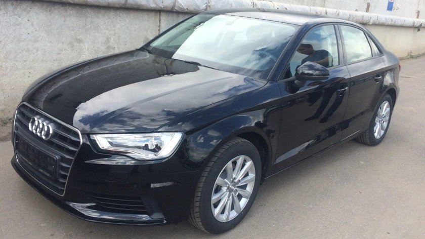 Ауди а3 седан черная