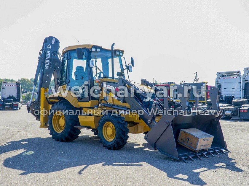 Weichai экскаватор-погрузчик wlb468-II