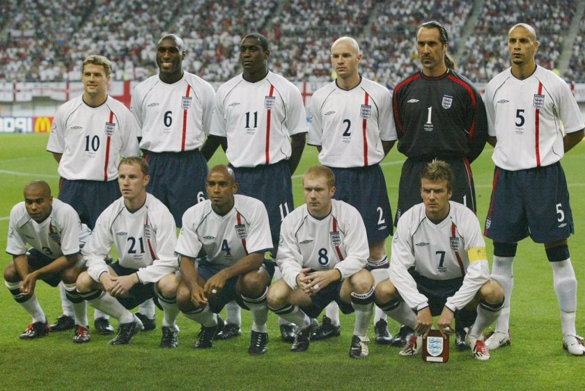 Сборная Англия Чемпионат мира 2002