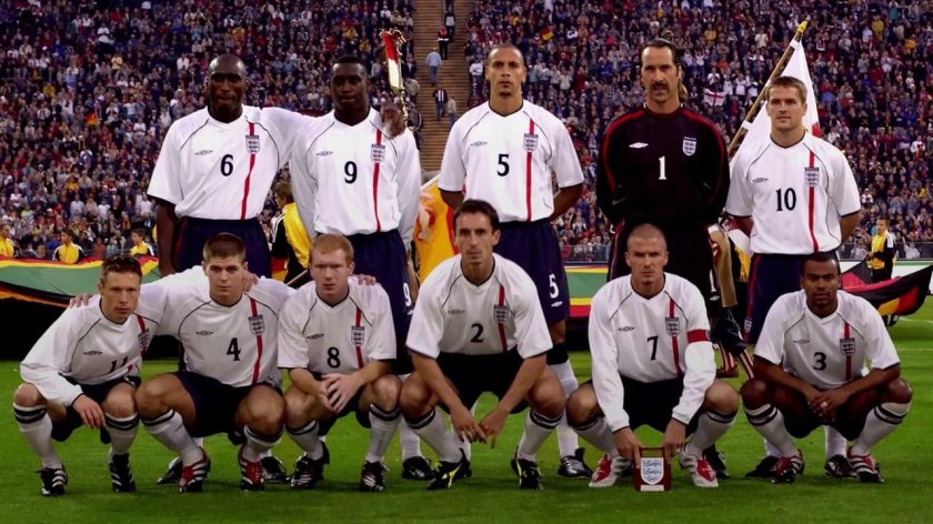 Золотое поколение сборной Англии