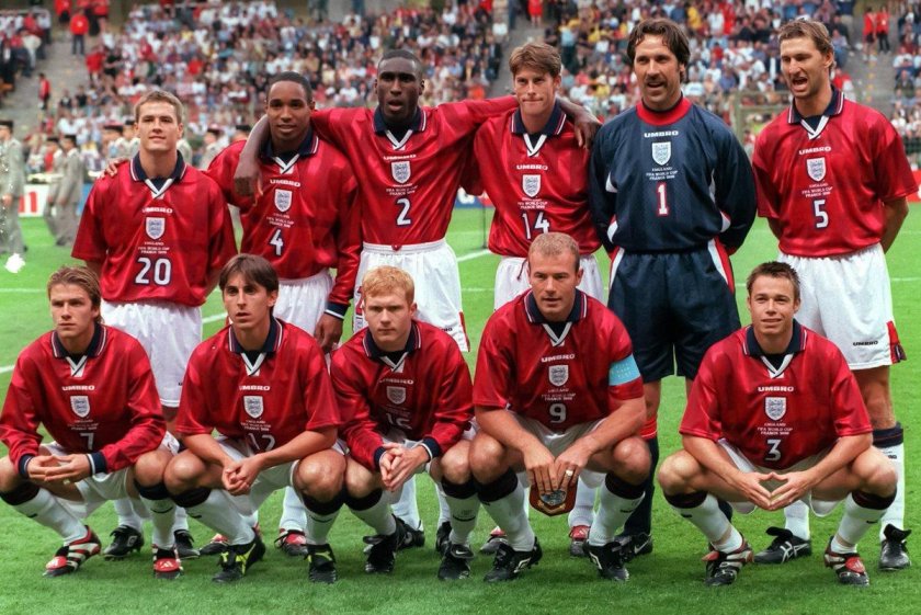 Сборная Англии 1998