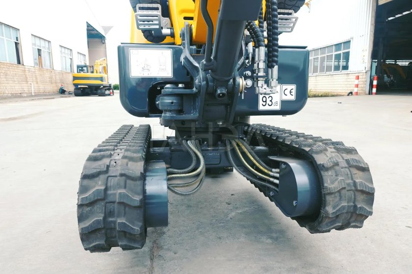 Защита гусеницы экскаватора