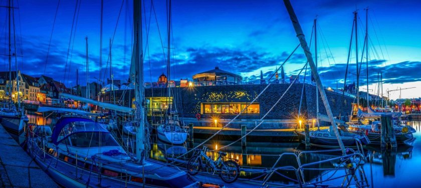 Яхта в Германии