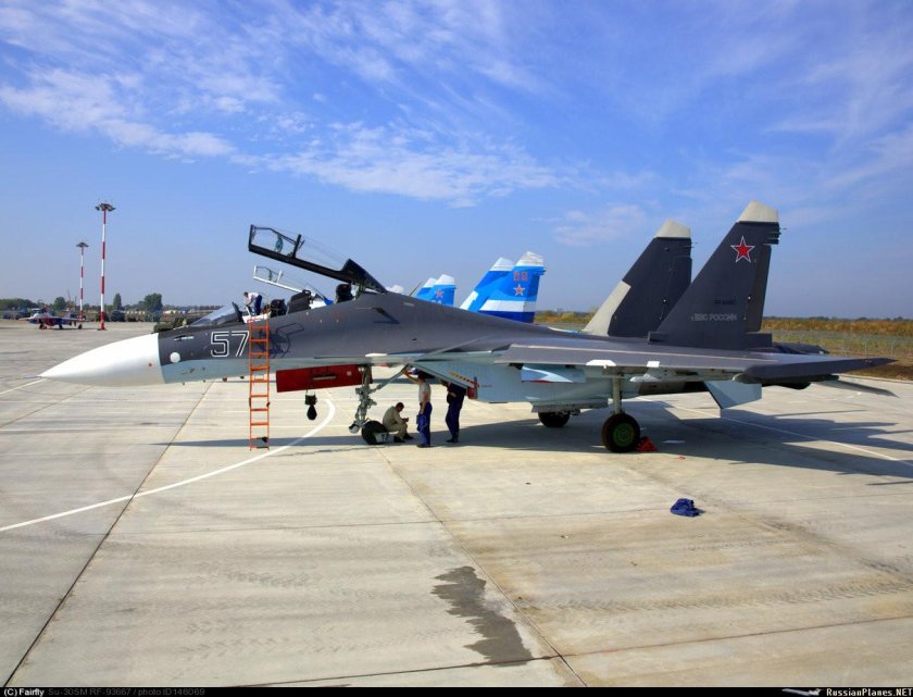 Су-30см в Крыму