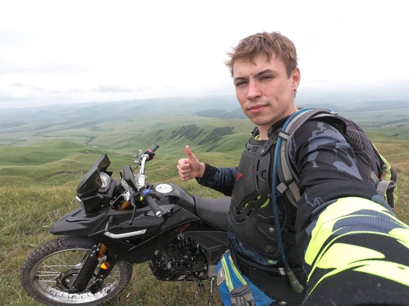 Эндуро гонщик из Белоруссии