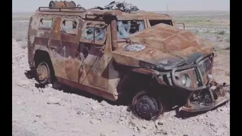 Тигр бронеавтомобиль подбитый