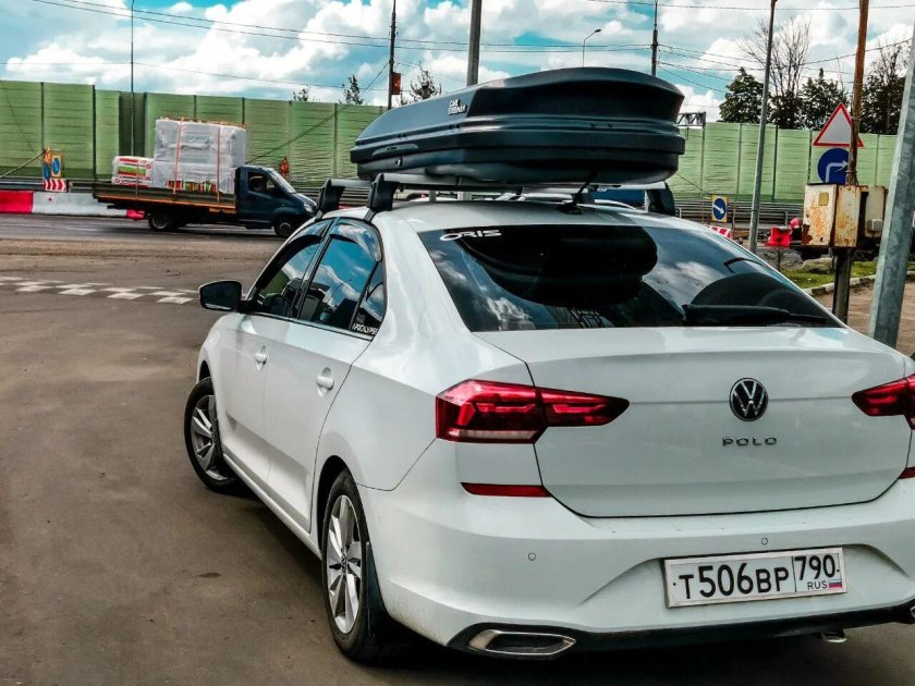 Багажник на крышу Фольксваген поло лифтбек