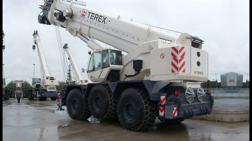 Кран Terex rt90