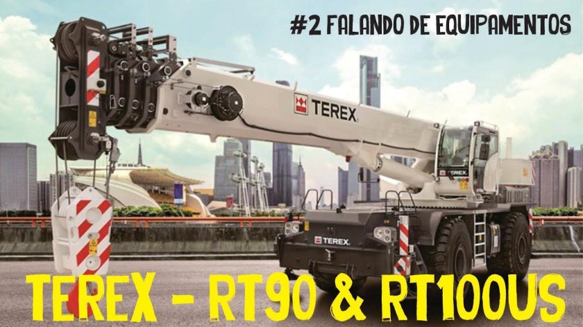 Кран Terex rt90