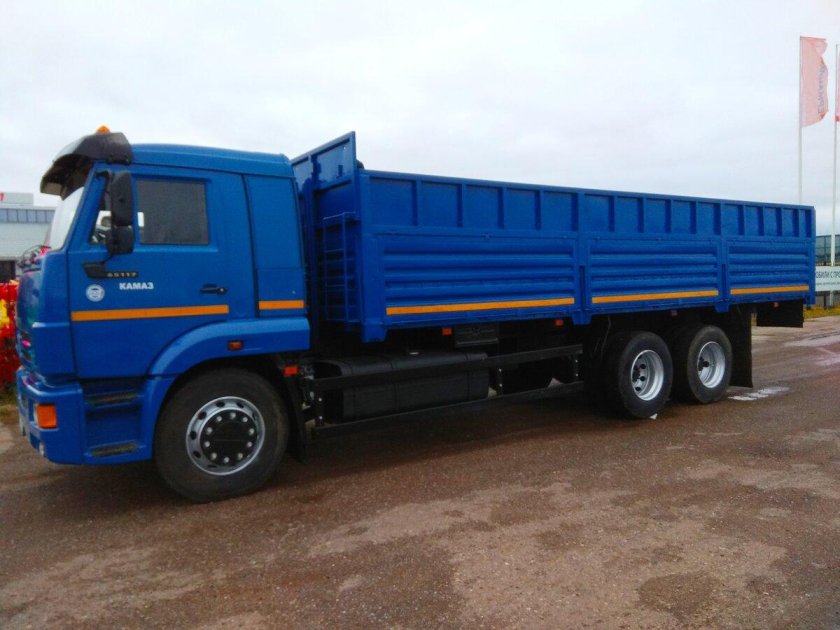 Бортовой КАМАЗ 65117-48