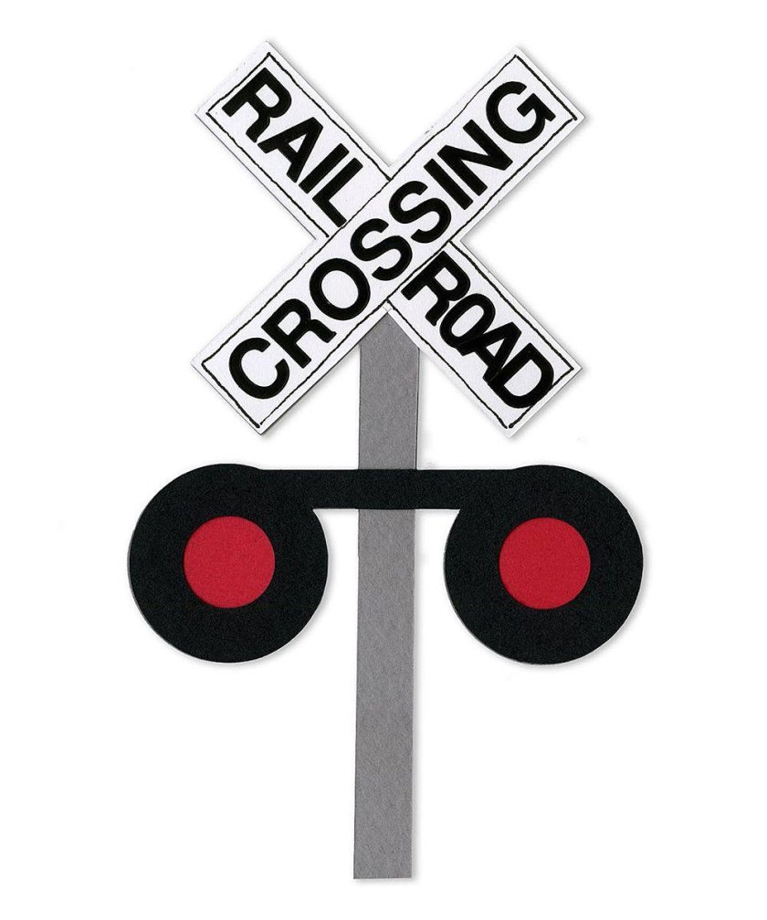 Дорожный знак крест