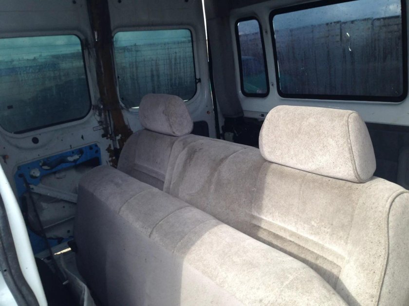 Салон Форд Транзит пассажирский 2013