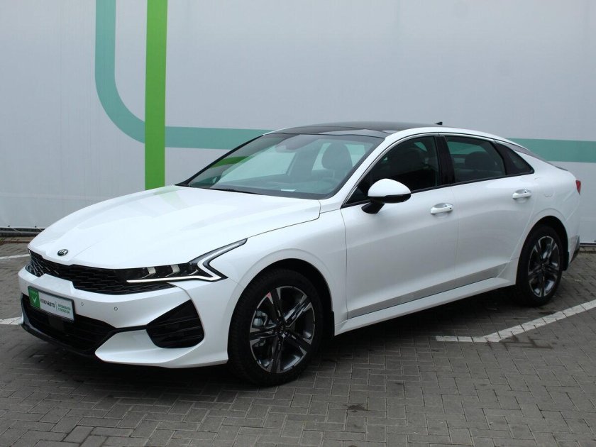 Kia k5 III (2019-2023) белый