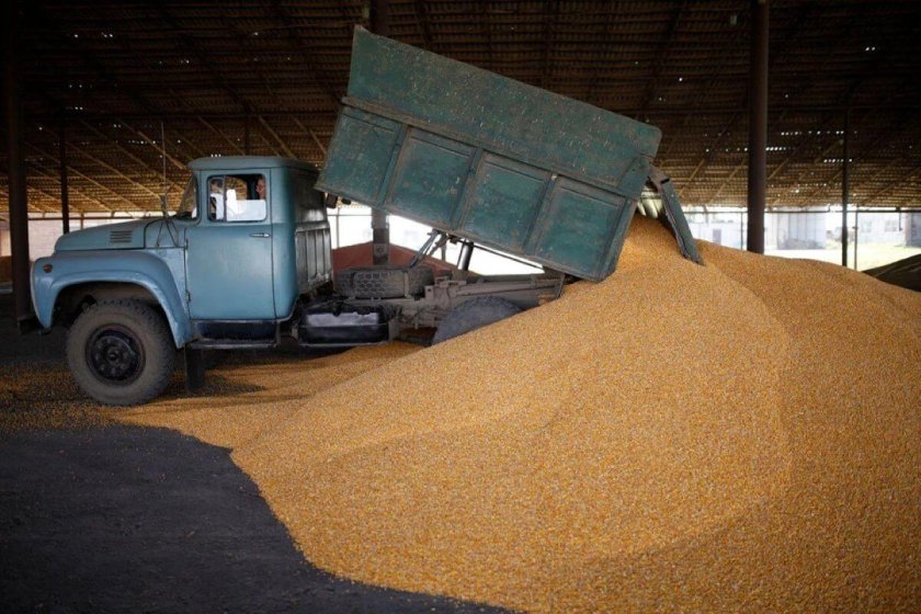 ЗИЛ 130 С зерном