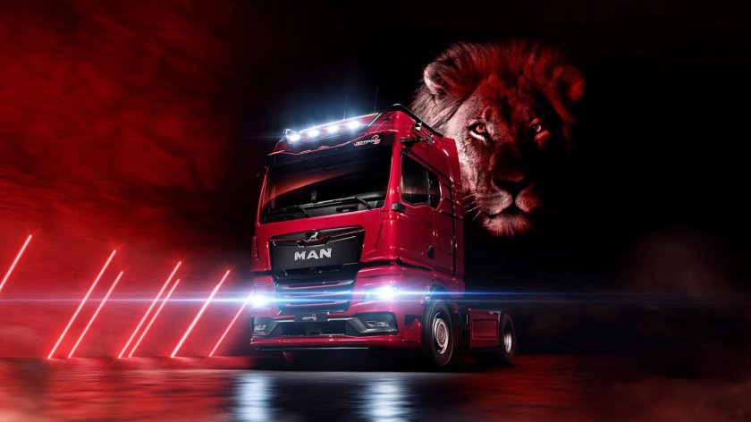 Man TGX individual Lion s