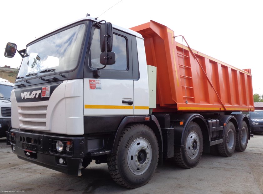 Самосвал МЗКТ-65151, 8х4