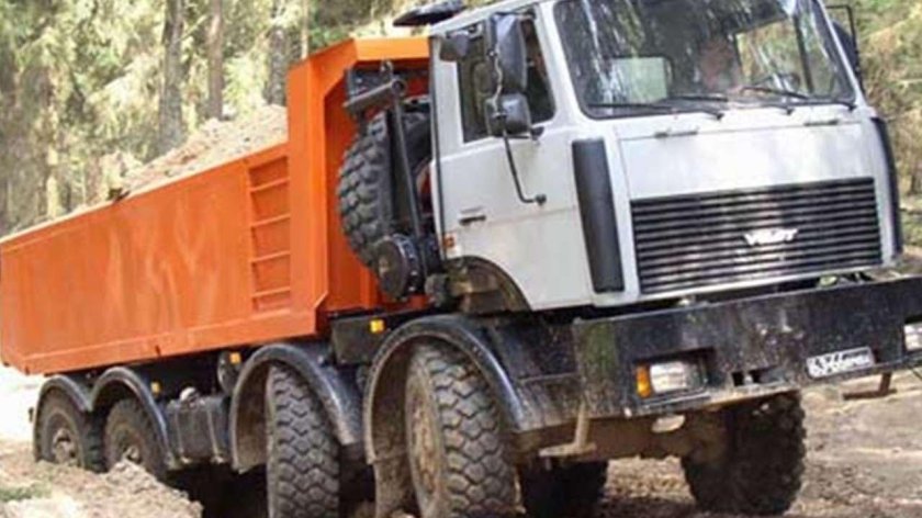 Самосвал МЗКТ 65158