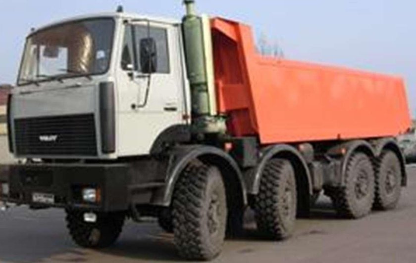 МЗКТ самосвал 8х8