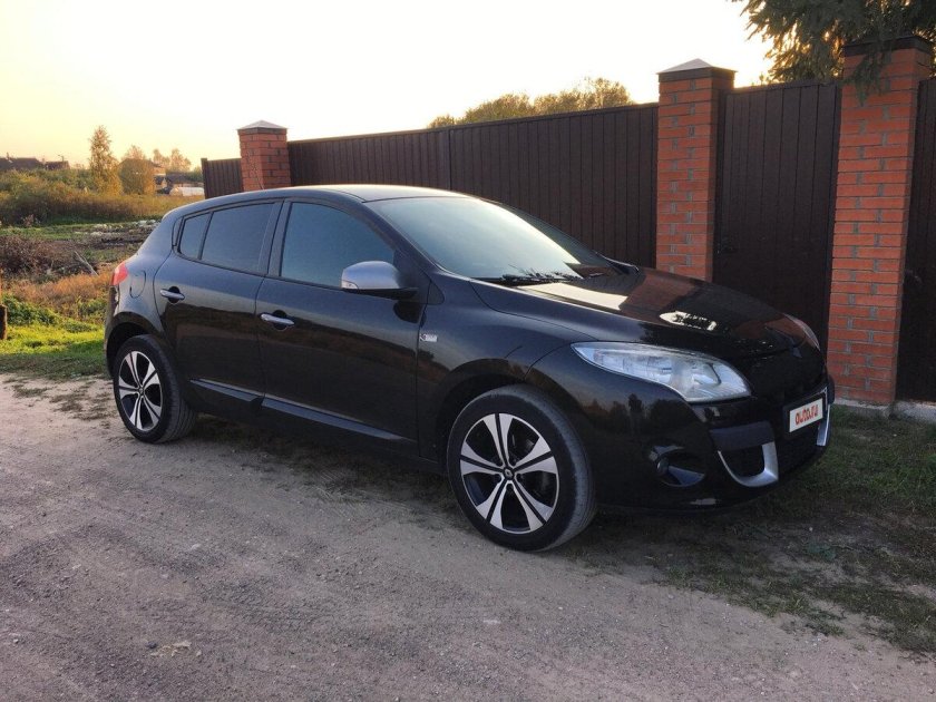 Рено Меган 3 черный